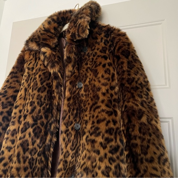 J. Crew Faux-fur Leopard Coat - Picture 7 of 11